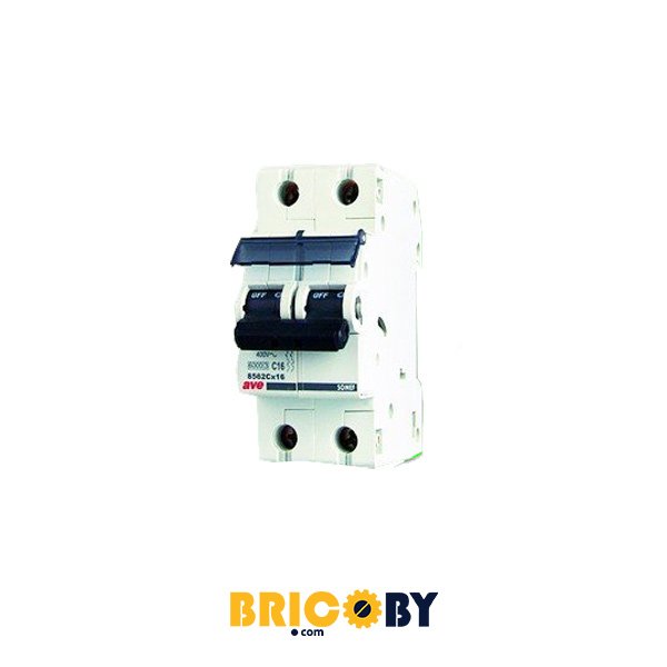 Bricoby.com - DISJONCTEUR MODULAIRE 2POLES 10A SOMEF