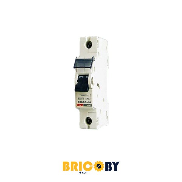 DISJONCTEUR MODULAIRE 1POLE 10A SOMEF