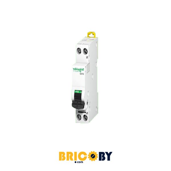 Bricoby.com - DISJONCTEUR MODULAIRE 1P+N 25A SCHNEIDER