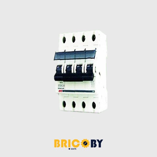 Bricoby.com - DISJONCTEUR MODULAIRE 4POLES 25A SOMEF