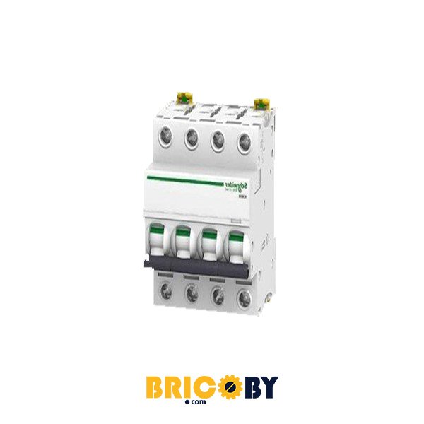 DISJONCTEUR MODULAIRE 4 PÔLES 63A SCHNEIDER