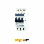 DISJONCTEUR MODULAIRE 3POLES 16A SOMEF