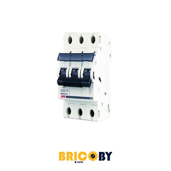 DISJONCTEUR MODULAIRE 3POLES 16A SOMEF