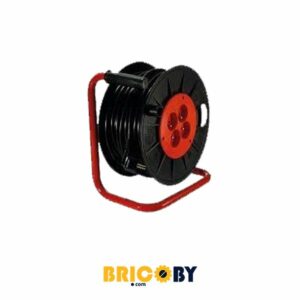 ENROULEUR A PLATINE 25M 4 PRISES 3G1.5 STIEL