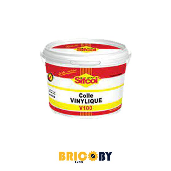 Bricoby.com - COLLE BLANCHE 5KG V100 SIFCOL