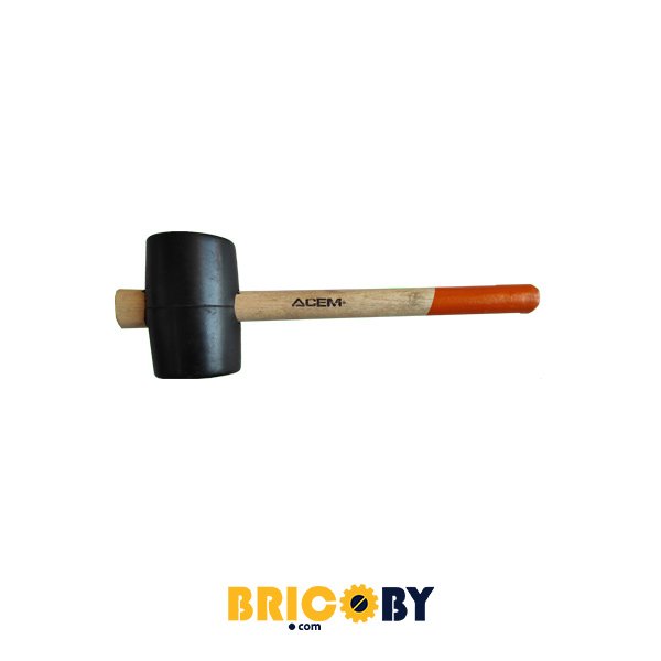 WWW.BRICOBY.COM MAILLET CAOUTCHOUC 65 MM ACEM
