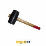 WWW.BRICOBY.COM MAILLET CAOUTCHOUC 600G ABRICOT