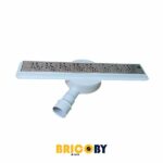 www.bricoby.com CANIVEAU-DOUCHE-40CM-INOX-CARTHAGE