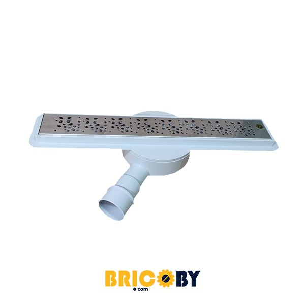 www.bricoby.com CANIVEAU-DOUCHE-40CM-INOX-CARTHAGE