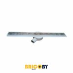 www.bricoby.com CANIVEAU DOUCHE 70CM INOX CARTAGE 360° AYADI