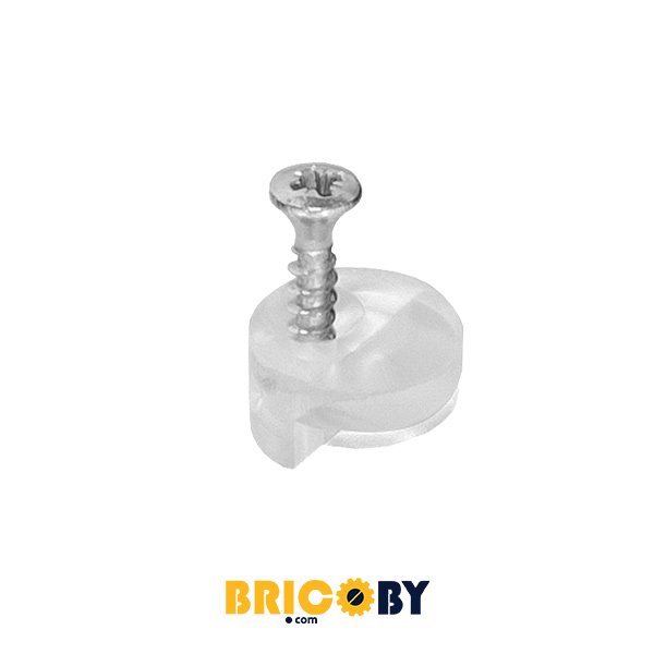 WWW.BRICOBY.COM ATTACHE VITRE PLASTIC