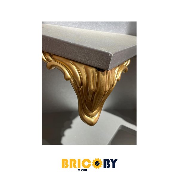 PIED DE COFFRET DOREE CAREE PT