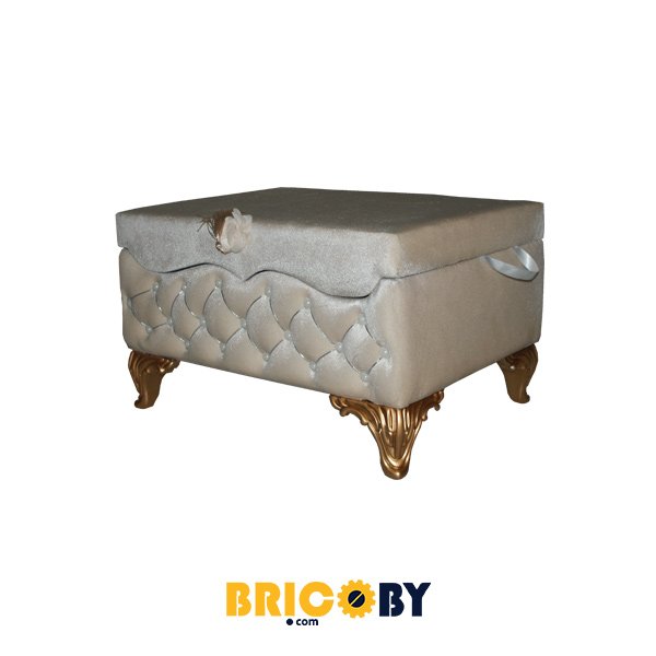 PIED DE COFFRET DOREE CAREE PT