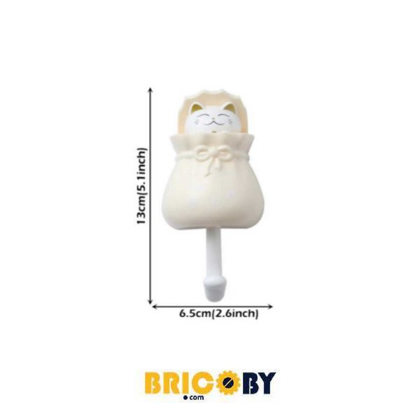 CROCHET ADHÉSIF DÉCORATIF DOUBLE