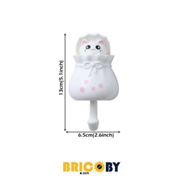 CROCHET ADHÉSIF DÉCORATIF DOUBLE