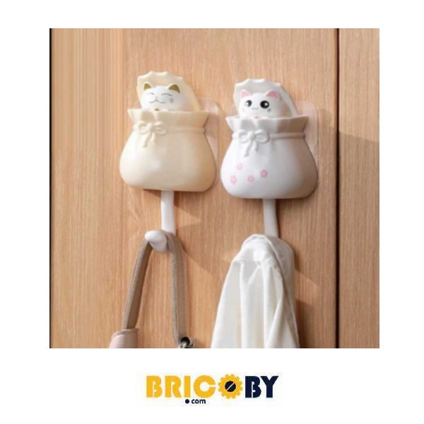 CROCHET ADHÉSIF DÉCORATIF DOUBLE